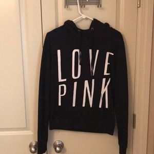 Pink Victoria’s Secret hoodie